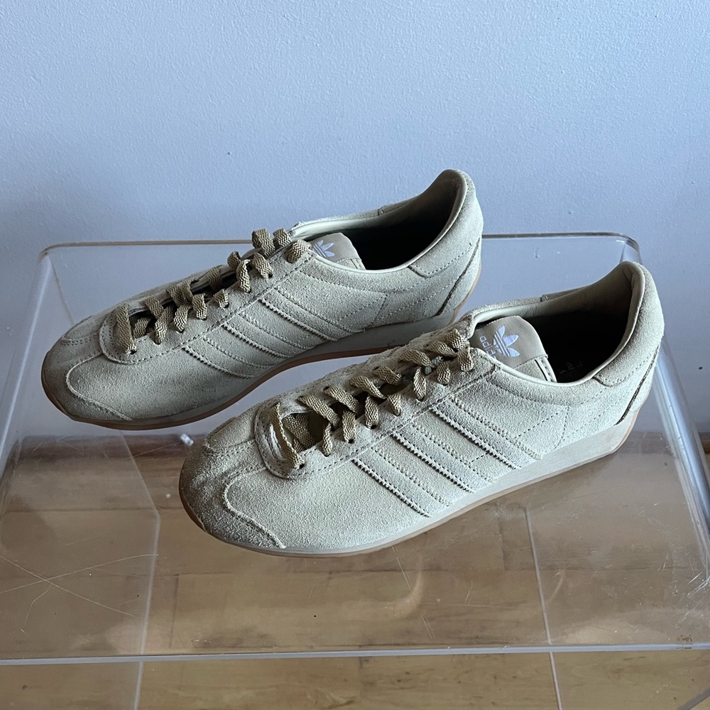Khaite x Adidas Originals Suede Low Top Sneakers